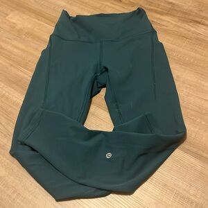 Green lululemon leggings